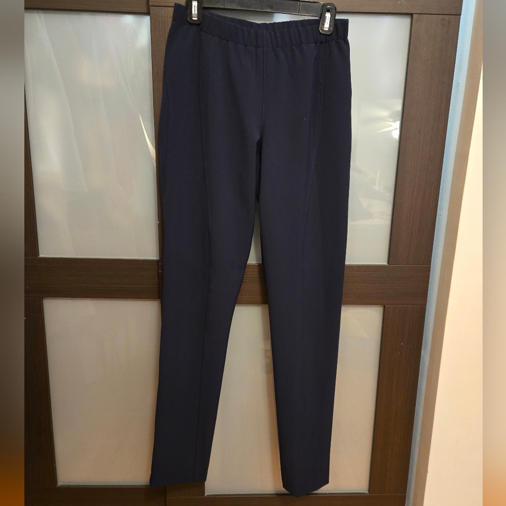 Alberto Makali Midnight Blue Slim Trousers